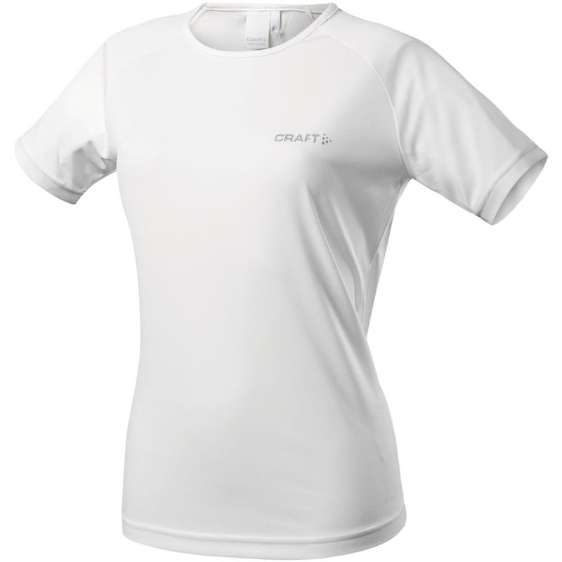 craft ženska majica s kratkimi rokavi prime tee white
