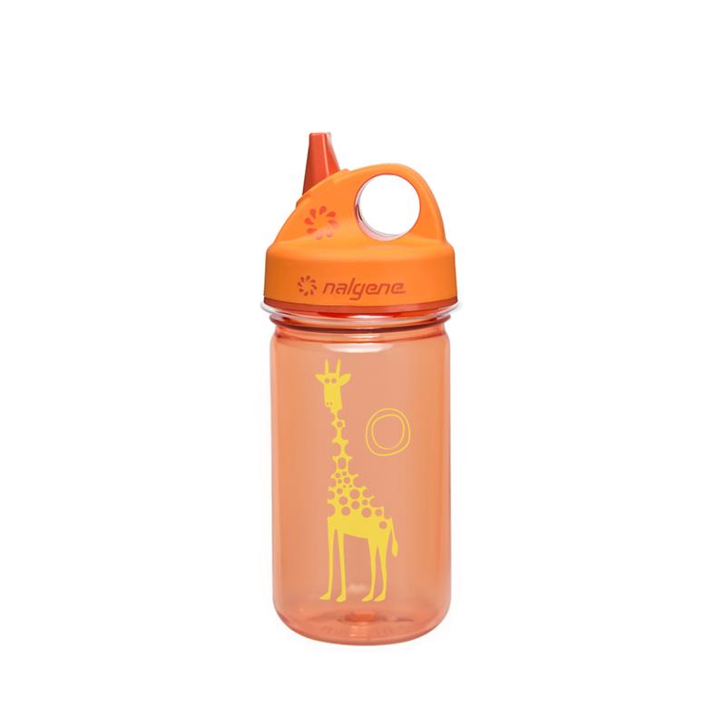 nalgene otroška steklenička grip-n-gulp 350ml giraffe