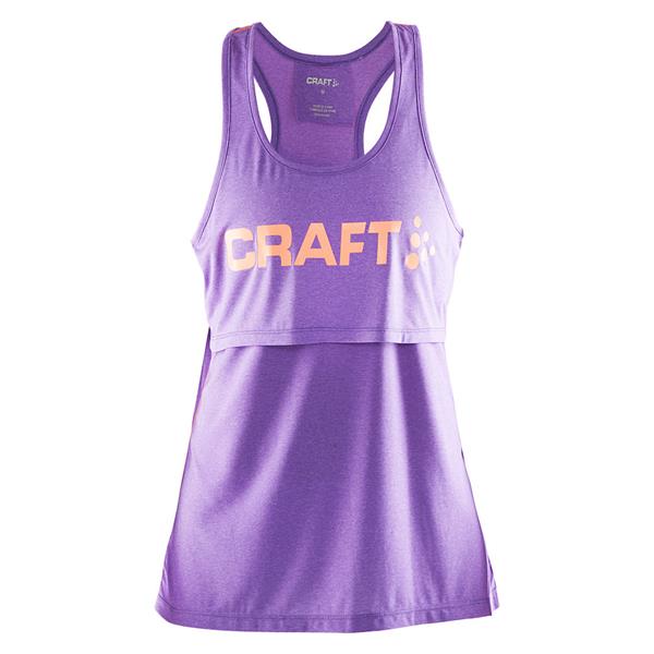 craft ženska majica s kratkimi rokavi pure light lilac