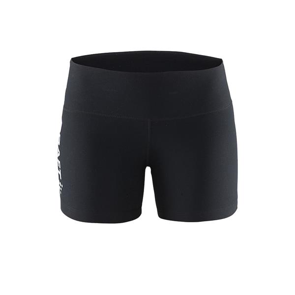 craft ženske kratke hlače pure black/silver