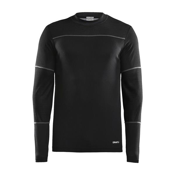 craft moški set baselayer black/granit