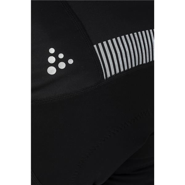 moške kolesarske hlače verve glow bib black