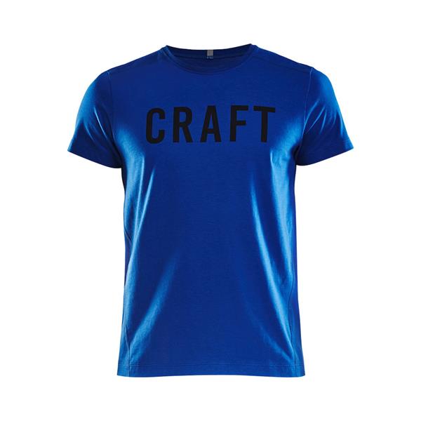 craft moška majica s kratkimi rokavi deft true blue