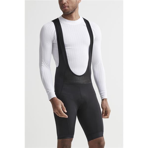 CRAFT MOŠKE KRATKE KOLESARSKE HLAČE Z NARAMNICAMI CORE ESSENCE BIB SHORTS BLACK