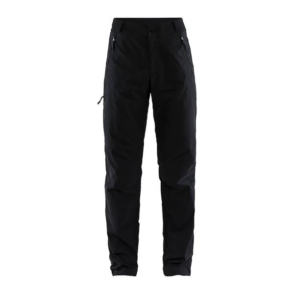 craft moške dolge pohodne hlače casual sport pants black