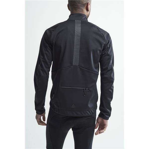 craft moška kolesarska jakna ideal black