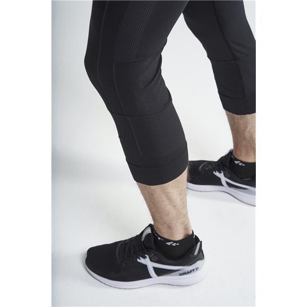 craft moške 3/4 kratke hlače active intensity tights black-aktivno perilo 