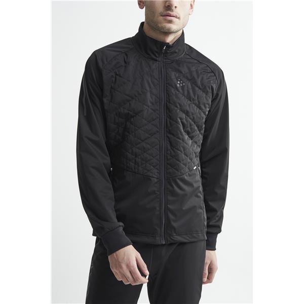 craft moška jakna storm jacket balance black - tek na smučeh