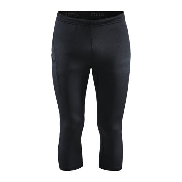 craft moške kratke 3/4 dolžine hlače  adv essence black