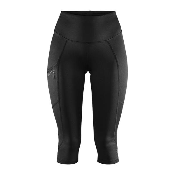 craft ženske pajkice 3/4 adv essence capri   black