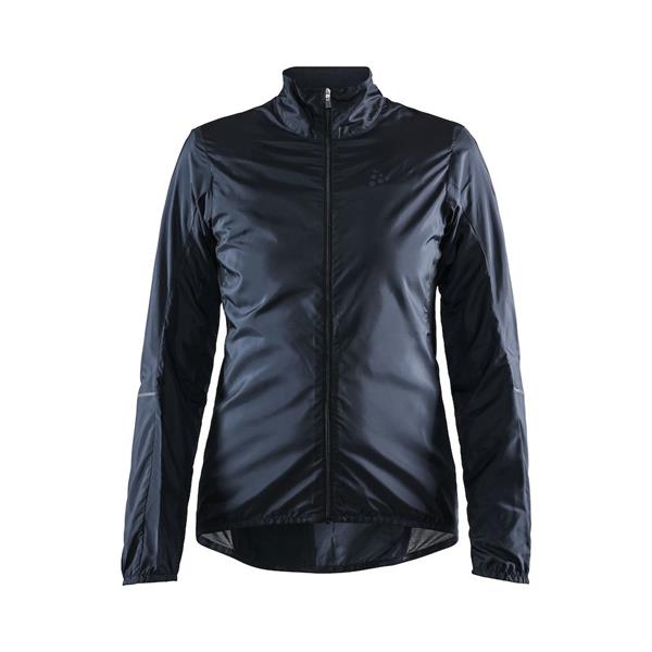 craft ženska kolesarska jakna vetrovka essence light wind jacket  black