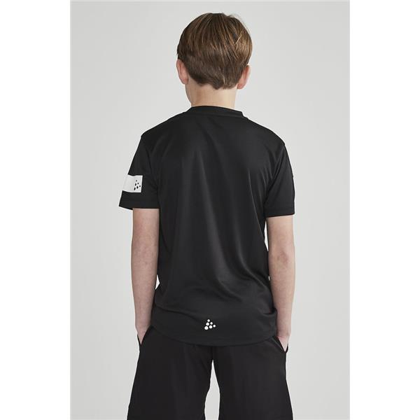craft otroška majica s kratkimi rokavi focus black