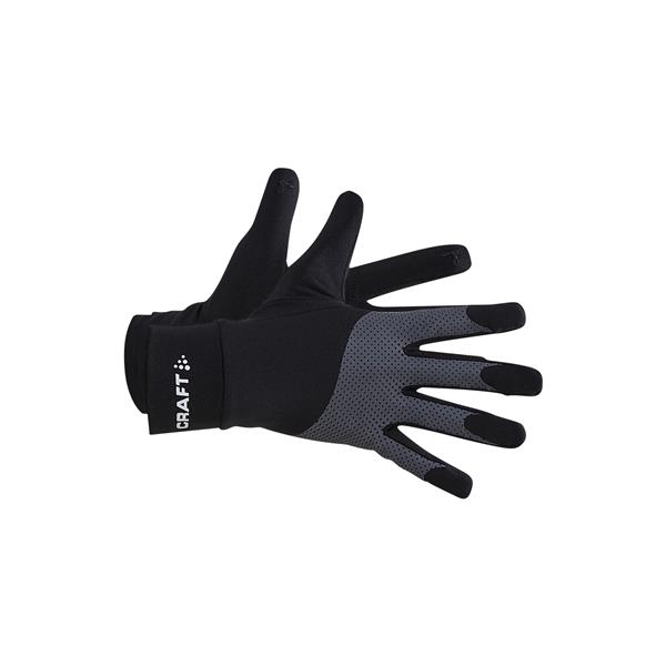 craft rokavice odsevne adv lumen fleece black