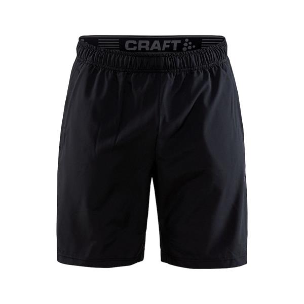 craft moške kratke hlače core charge  black/black