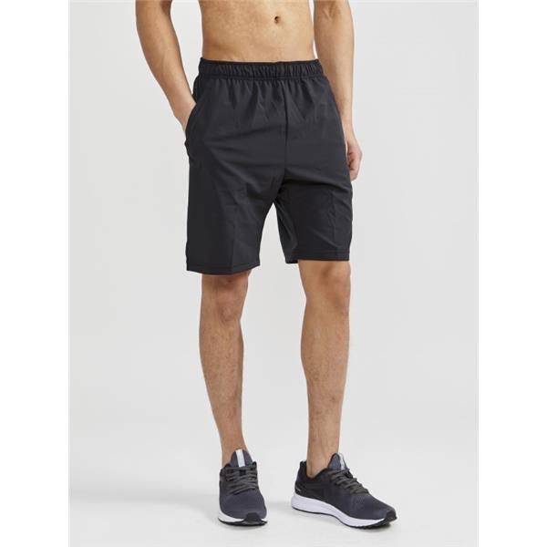 craft moške kratke hlače core charge  black/black