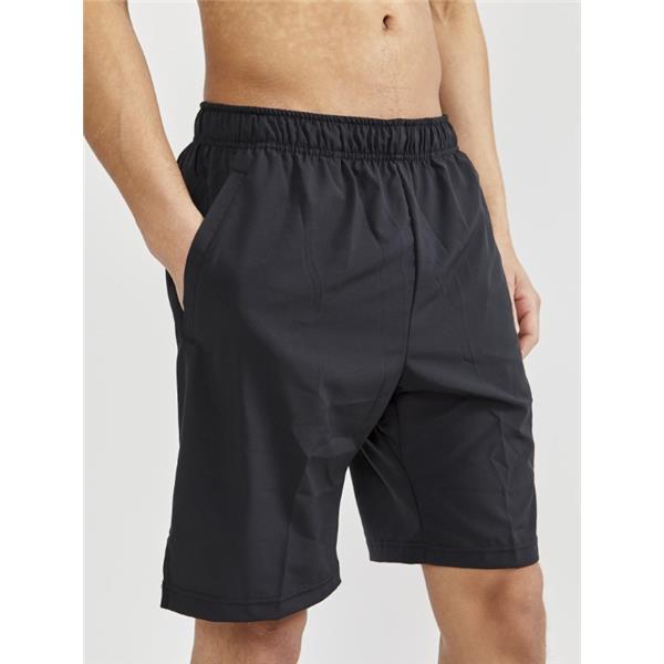 craft moške kratke hlače core charge  black/black