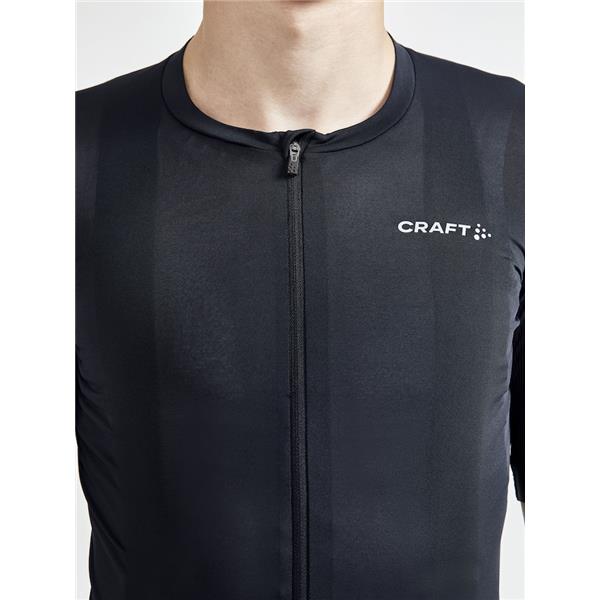 craft moška kolesarska majica s kratkimi rokavi adv aero  black