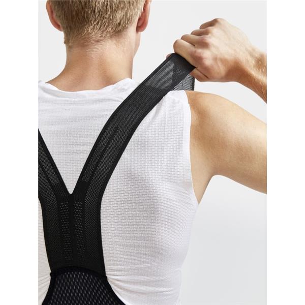 CRAFT MOŠKE KRATKE KOLESARSKE HLAČE Z NARAMNICAMI ADV AERO BIB SHORTS BLACK
