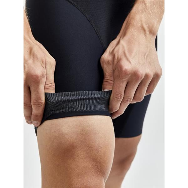 CRAFT MOŠKE KRATKE KOLESARSKE HLAČE Z NARAMNICAMI ADV AERO BIB SHORTS BLACK