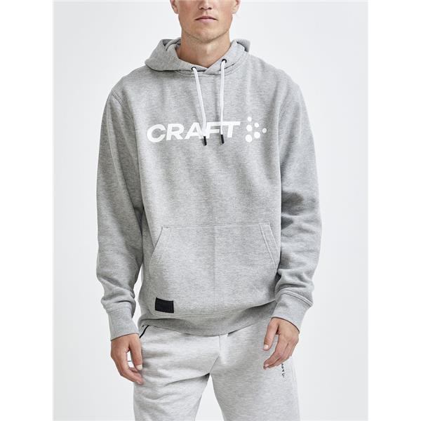 craft moški pulover core hood grey melange 