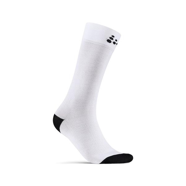craft kolesarske nogavice core endure  white/black