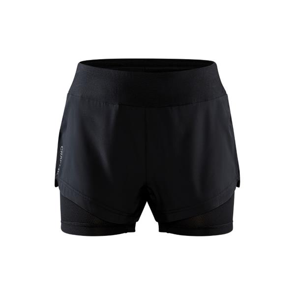 craft ženske kratke hlače adv essence 2-in-1 black